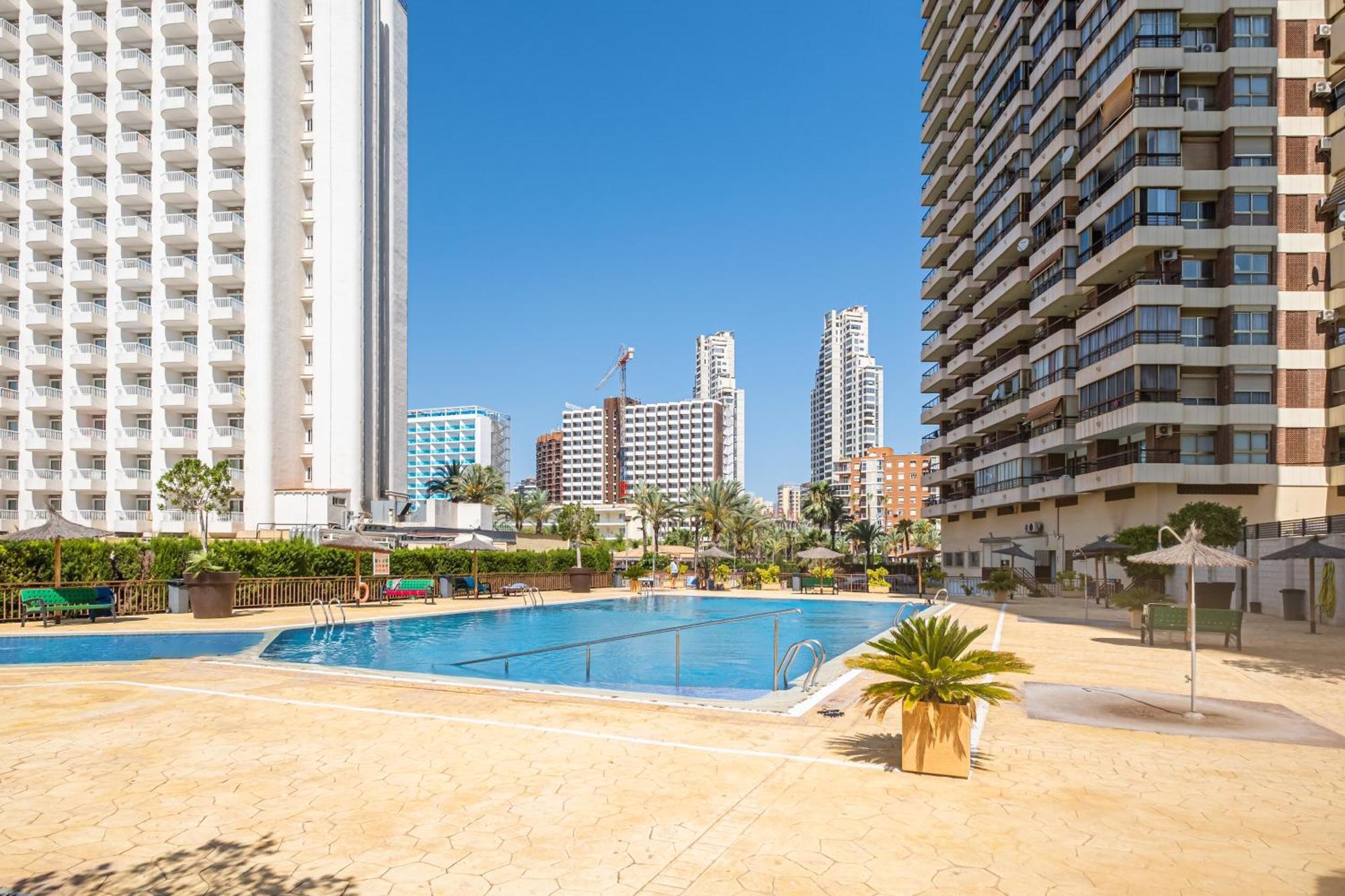 Acuarium Iii-2-F Apartment Levante Beach Benidorm Eksteriør billede